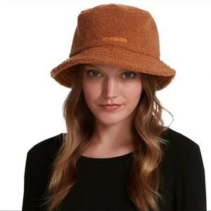 Steve Madden Women's Fuzzy Bucket Hat